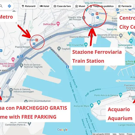 Free Parking - Luxury In Centro * Genova