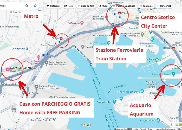 Free Parking - Luxury In Centro * Genova